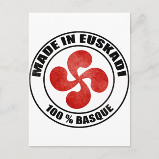 Cartão Postal feito em Euskadi Bayonne