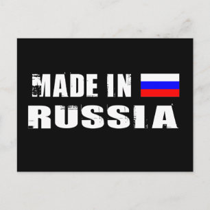 Cartão Postal Feito na Rússia