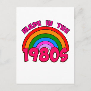Cartão Postal Feito nos anos 80