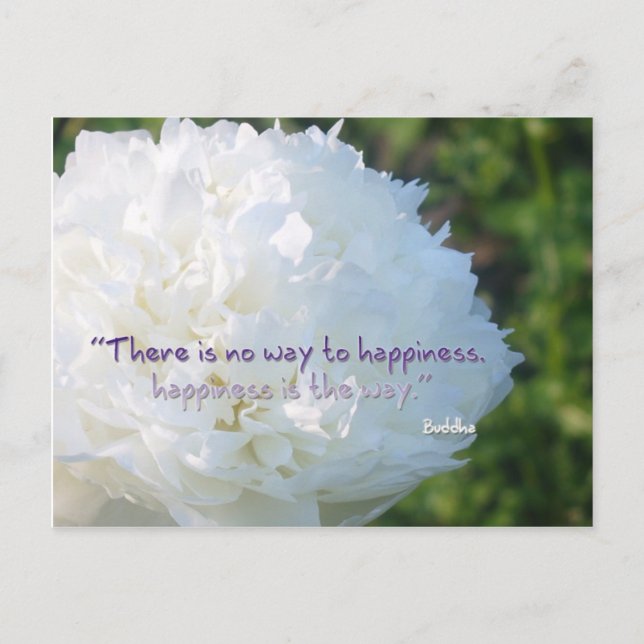 Cartão Postal Felicidade (Frente)