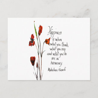 Cartão Postal Felicidade