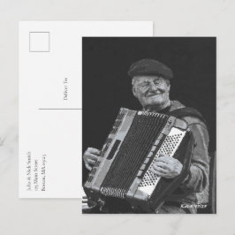 Cartão Postal Felicidade é, Musical de Paris, Arte Negra e Branc