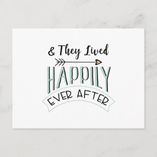 Cartão Postal Felicidade Para Sempre