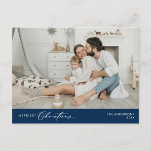 Cartão Postal Felicíssimo Natal Família Foto, Felicidade de Inve