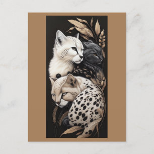 CARTÃO POSTAL FELINE FINEST #1