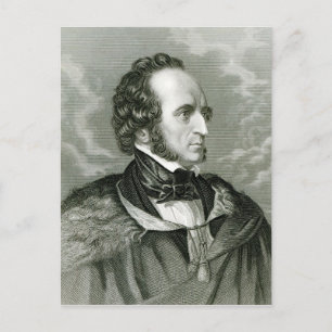 Cartão Postal Felix Mendelssohn 2