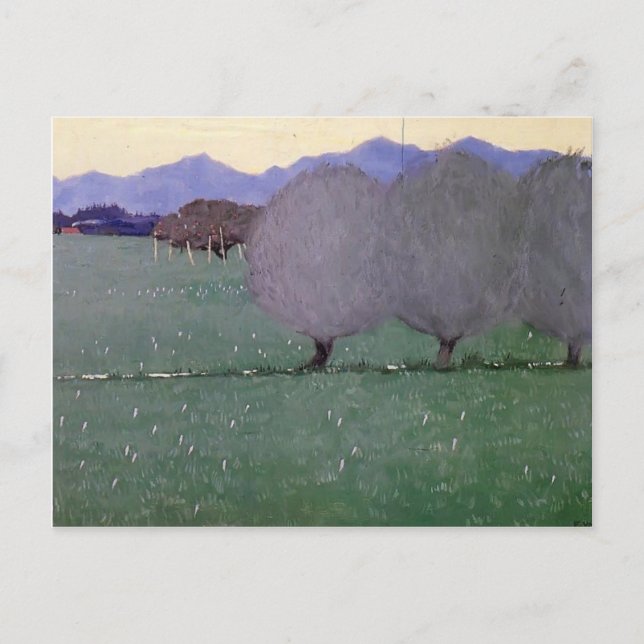Cartão Postal Felix Vallotton - Crocuses do outono (Frente)