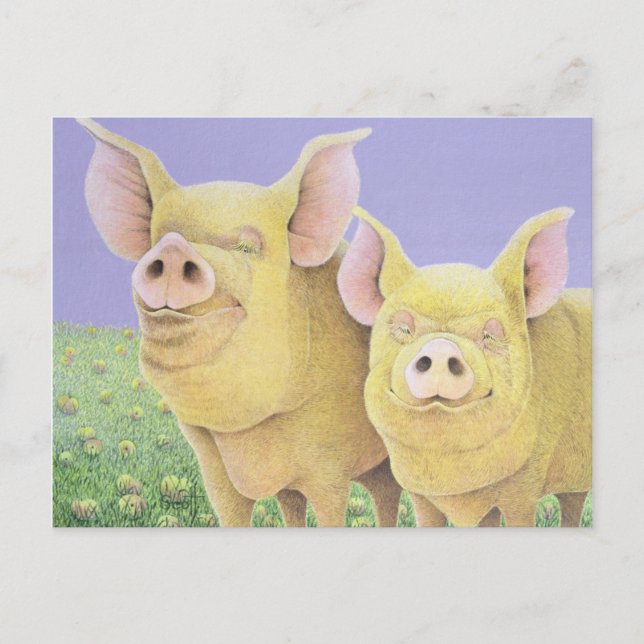 Cartão Postal Feliz (Frente)