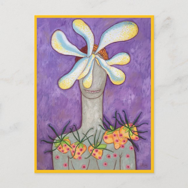 Cartão Postal feliz (Frente)