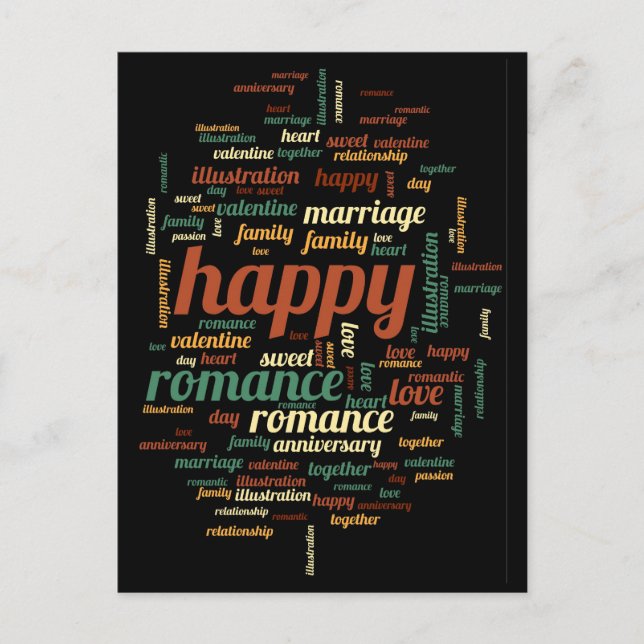 Cartão Postal Feliz (Frente)