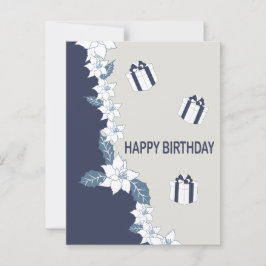 Cartão Postal Feliz Aniversário