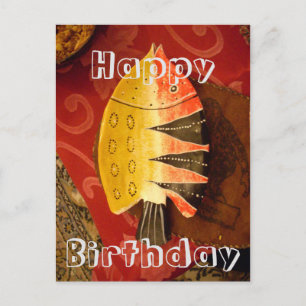 Cartão Postal Feliz aniversário