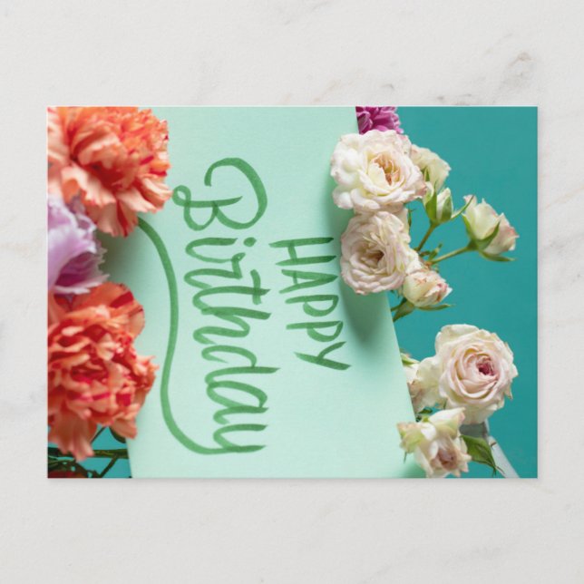 CARTÃO POSTAL FELIZ ANIVERSÁRIO (Frente)
