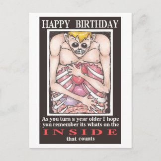 Cartão Postal feliz aniversário