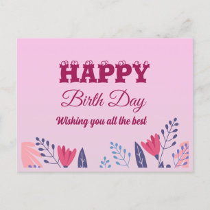 Cartão Postal Feliz aniversário 😍😍😍