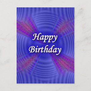 Cartão Postal Feliz aniversário