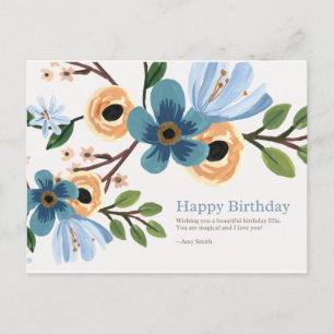 Cartão Postal Feliz aniversário