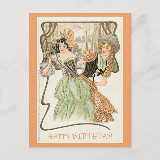 CARTÃO POSTAL FELIZ ANIVERSÁRIO (Frente)