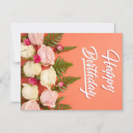 CARTÃO POSTAL FELIZ ANIVERSÁRIO