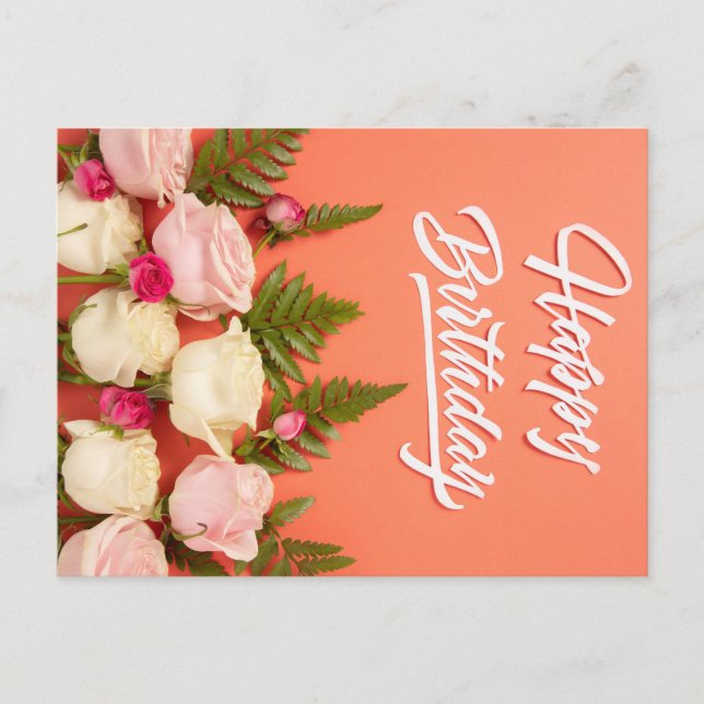 CARTÃO POSTAL FELIZ ANIVERSÁRIO (Frente)