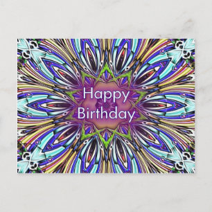 Cartão Postal Feliz aniversário