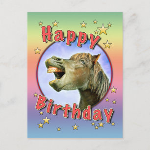 Cartão Postal Feliz aniversário