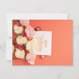 CARTÃO POSTAL FELIZ ANIVERSÁRIO