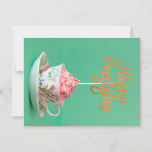 Cartão Postal Feliz aniversário