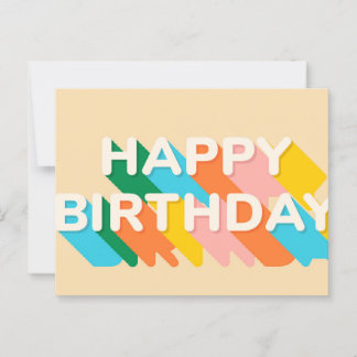 CARTÃO POSTAL FELIZ ANIVERSÁRIO