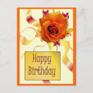 Cartão Postal Feliz aniversário