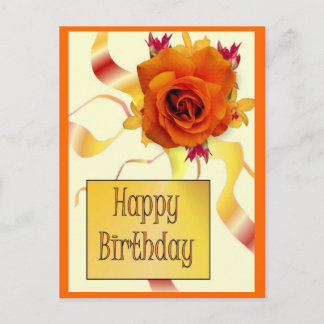 Cartão Postal Feliz aniversário