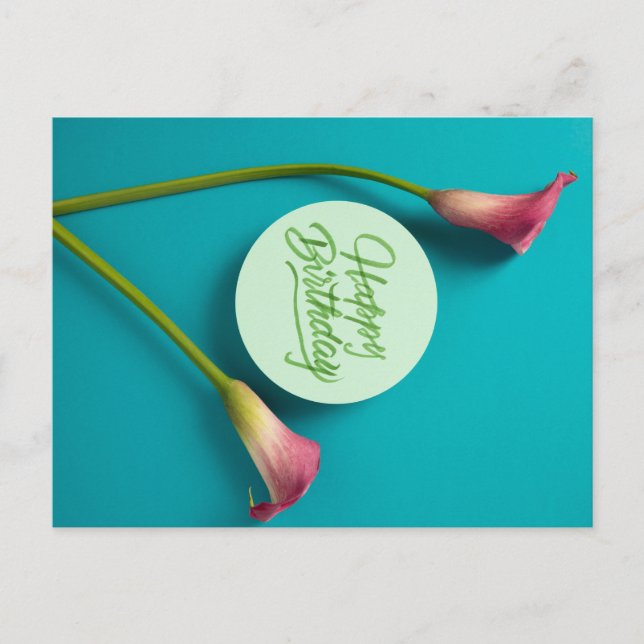 CARTÃO POSTAL FELIZ ANIVERSÁRIO (Frente)