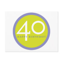 Feliz aniversário, 40!