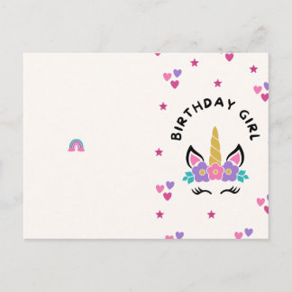 Cartão Postal Feliz Aniversário a Alguém Incrível