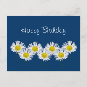 Cartão Postal Feliz Aniversário das Visitas