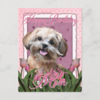 Feliz aniversário Mãe - ShihPoo - Maggie