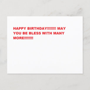 CARTÃO POSTAL FELIZ ANIVERSÁRIO!!!!!!!! QUE VOCÊ SEJA ABENÇOADO!