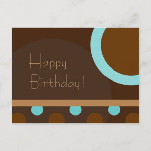 Cartão Postal Feliz aniversário! Retroativo 103