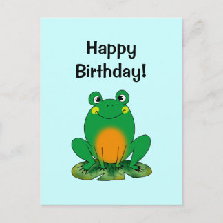 Cartão Postal Feliz aniversário! (sapo)
