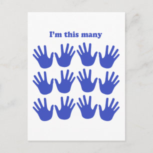 Cartão Postal Feliz aniversário, Sessenta!