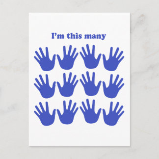 Cartão Postal Feliz aniversário, Sessenta!