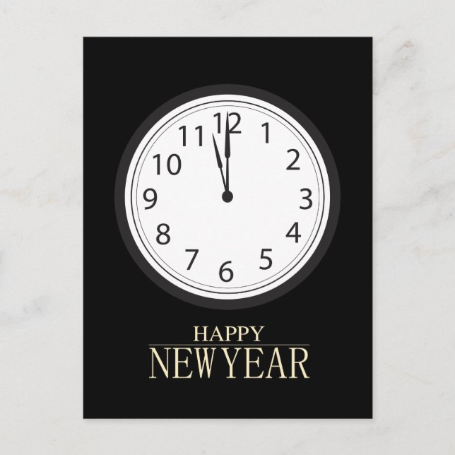 Cartão Postal Feliz ano novo! (Frente)