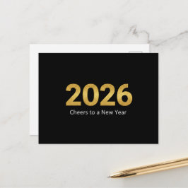 CARTÃO POSTAL FELIZ ANO NOVO 2026