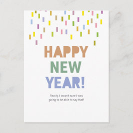 Cartão Postal Feliz ano novo / Podemos Realmente Dizer Isso!