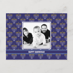 Cartão Postal 🕎 Feliz Chanucá, foto própria, personalizável