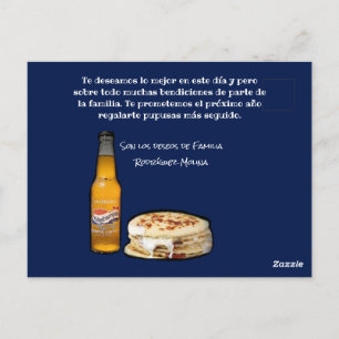 Cartão Postal Feliz Cumpleaños a el Comelón de Pupusas