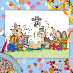 Cartão postal FELIZ de NASCIMENTO de Nicole Janes