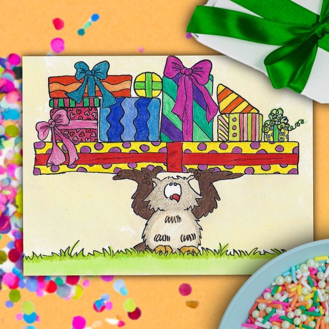 Cartão postal FELIZ de NASCIMENTO de Nicole Janes (Criador carregado)