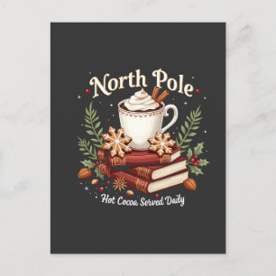 Cartão Postal Feliz Dependendo Galinhas Engraçadas de Natal
