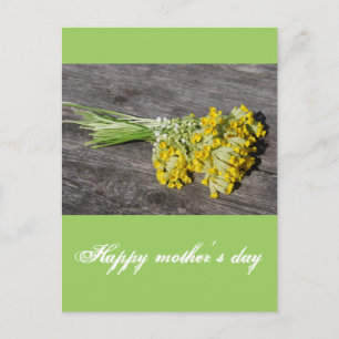Cartão Postal Feliz dia da mãe